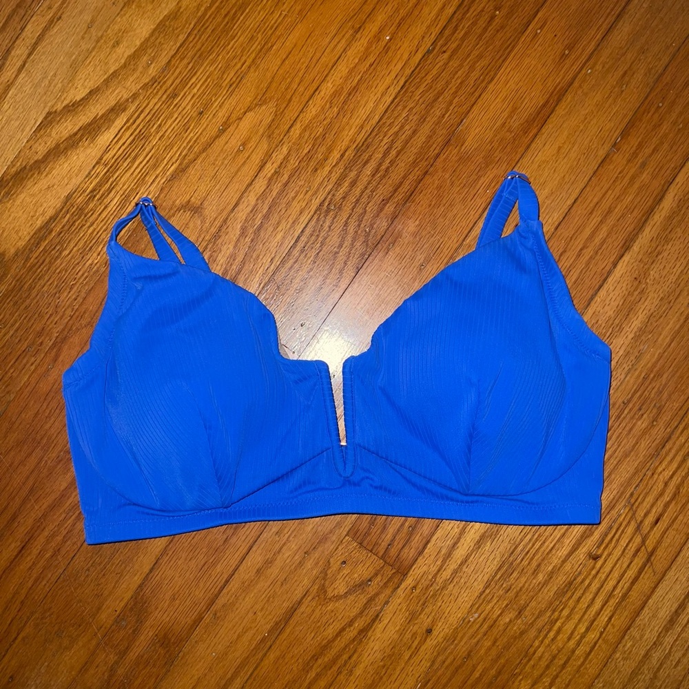 target shade & shore blue bikini top
